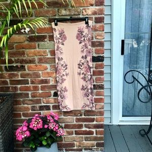 Free People Strapless Pink Dress